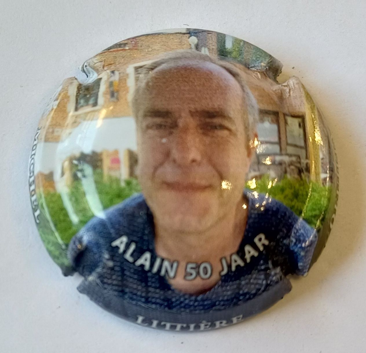 BELLE CAPSULE CHAMPAGNE LITTIERE MICHEL ALAIN 50 ANS REF N°A0d NEWS
