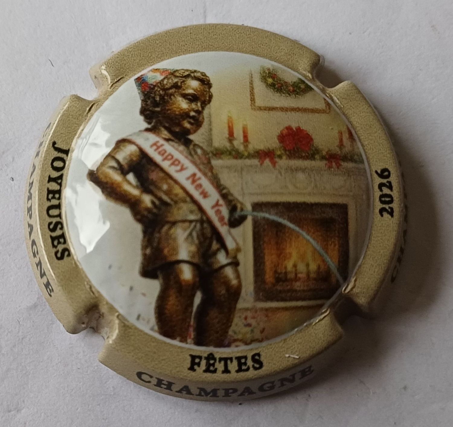 JEROBOAM CHAMPAGNE GENERIQUE MANNEKEN PIS JOYEUX FETES 2026 NEWS