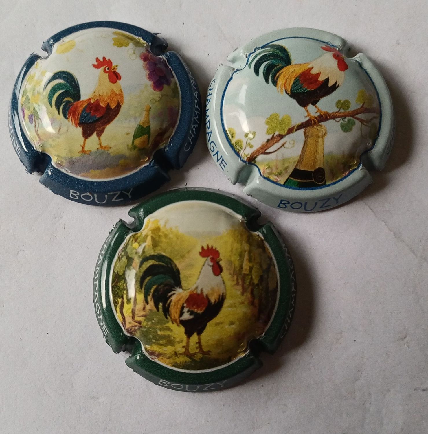 3 BELLES CAPSULES CHAMPAGNE BOUZY COQS 2025 NEWS