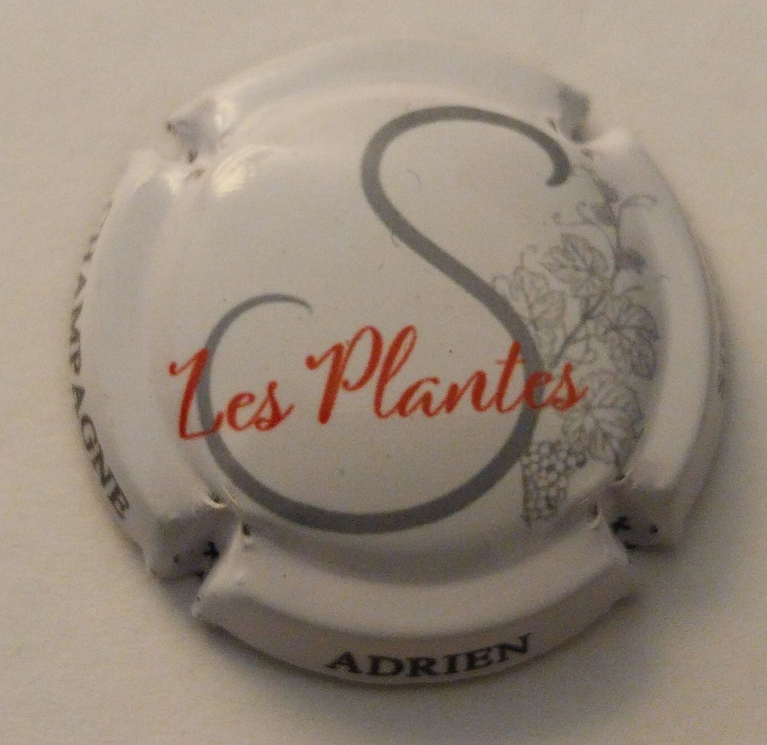 BELLE CAPSULE CHAMPAGNE ADRIEN SIMON LES PLANTES REF N°4 NEWS