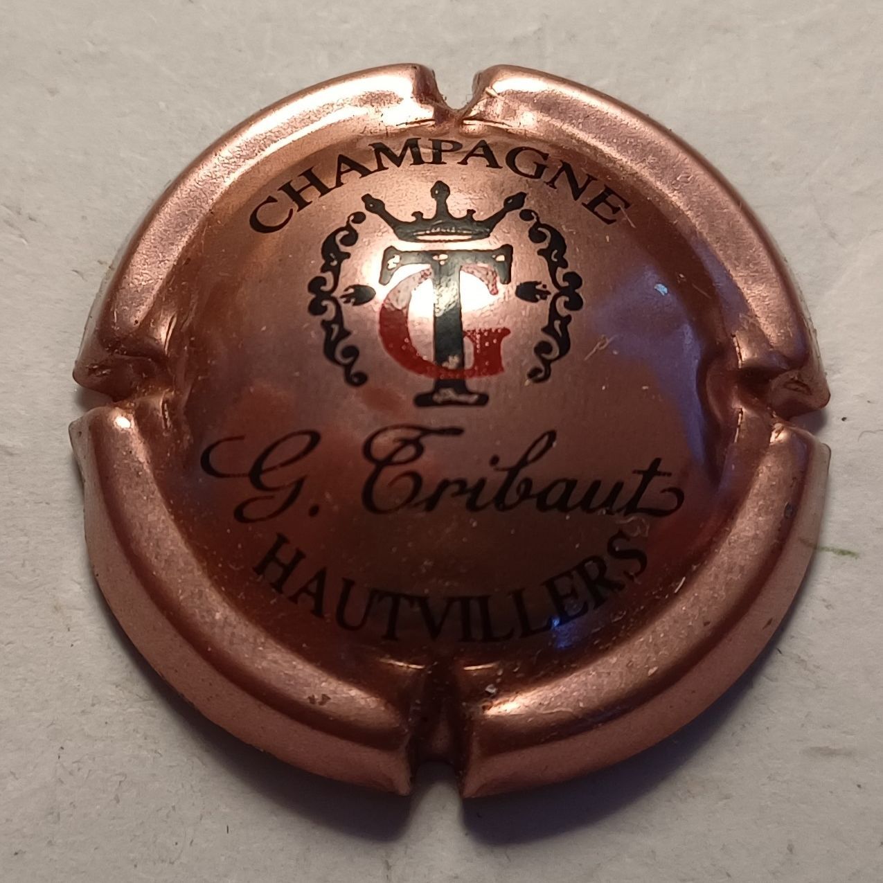 BELLE CAPSULE CHAMPAGNE TRIBAUT.G REF N°9 NEWS