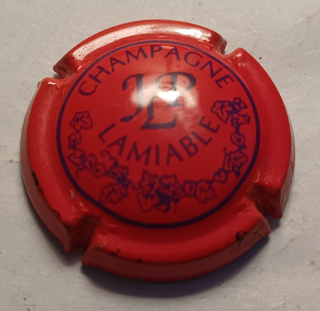 BELLE CAPSULE CHAMPAGNE LAMIABLE RÉF N°20 NEWS