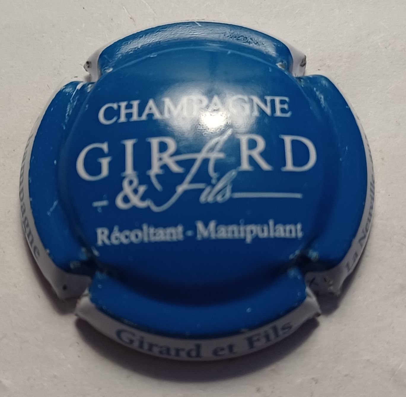 BELLE CAPSULE CHAMPAGNE GIRARD & FILS REF N°1 NEWS