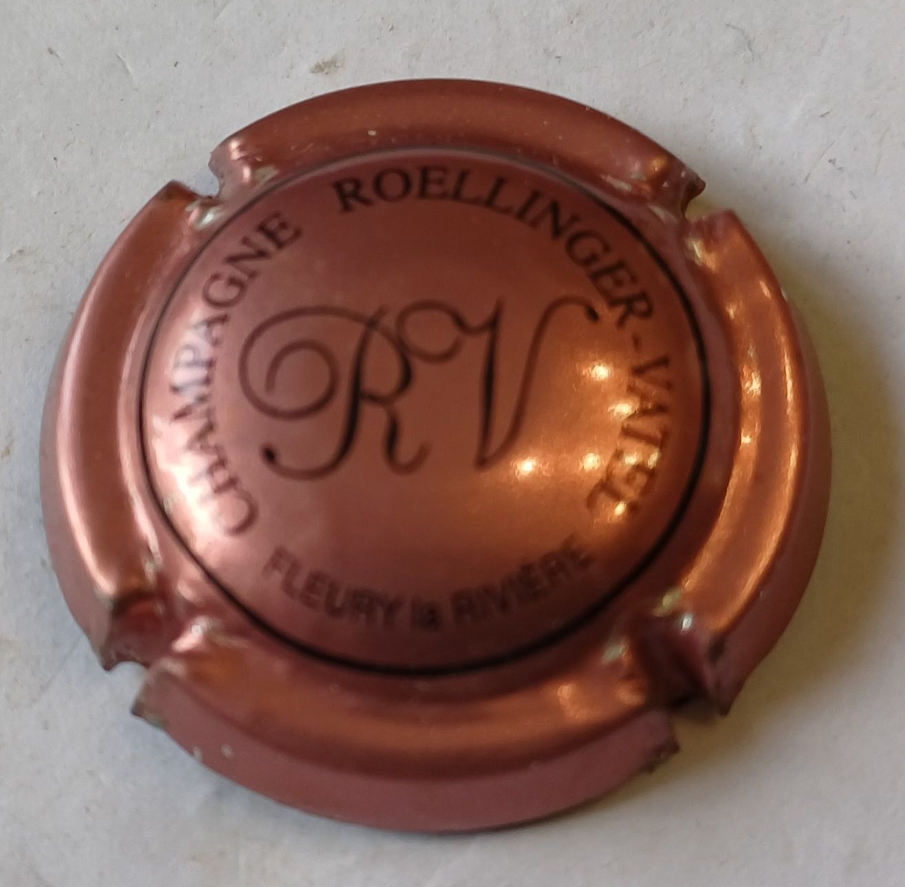 BELLE CAPSULE CHAMPAGNE ROELLINGER VATEL RÉF N°3 NEWS