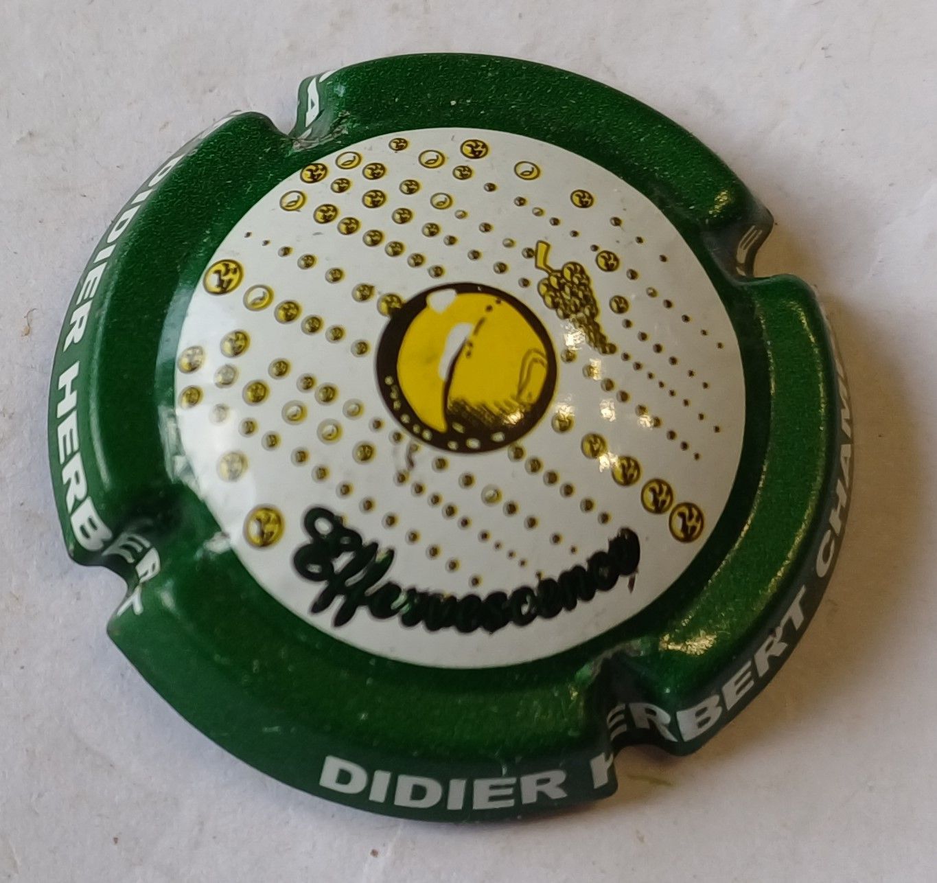 BELLE CAPSULE CHAMPAGNE HERBERT DIDIER EFFERVESCENCE REF N°14 NEWS