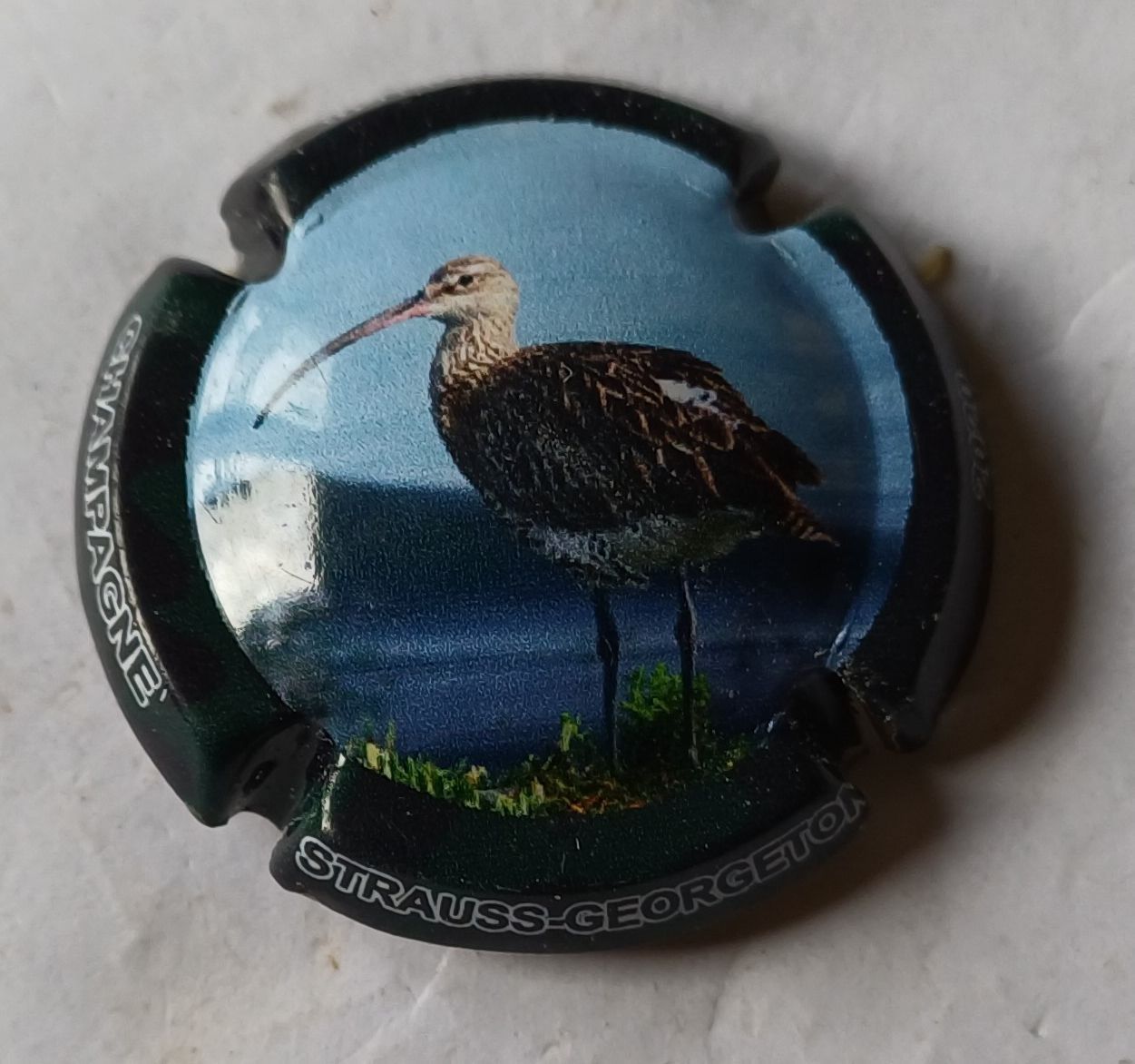 BELLE CAPSULE CHAMPAGNE STRAUSS GEORGETON CHASSE 2020 REF N°A27 NEWS