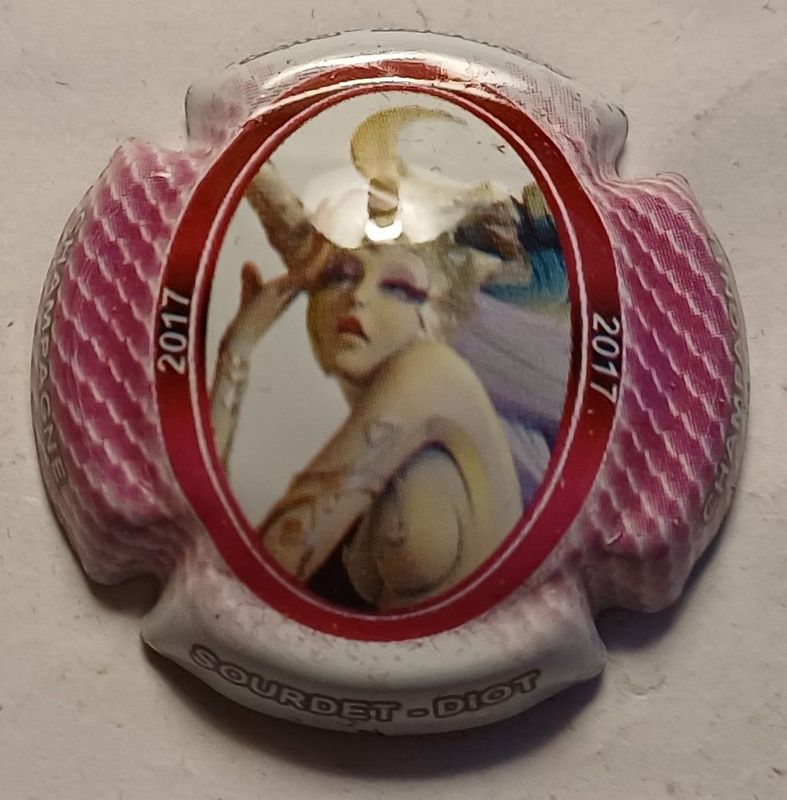 BELLE CAPSULE CHAMPAGNE SOURDET DIOT 2017 REF N°19h NEWS