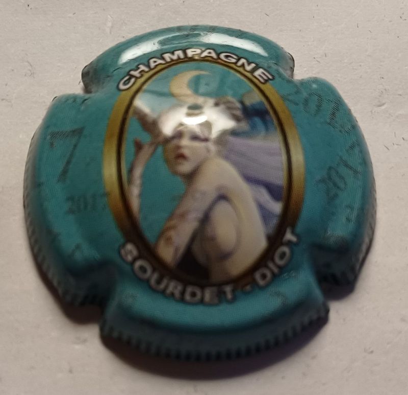 BELLE CAPSULE CHAMPAGNE SOURDET DIOT 2017 REF N°19e NEWS