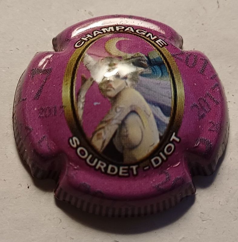 BELLE CAPSULE CHAMPAGNE SOURDET DIOT 2017 REF N°19f NEWS