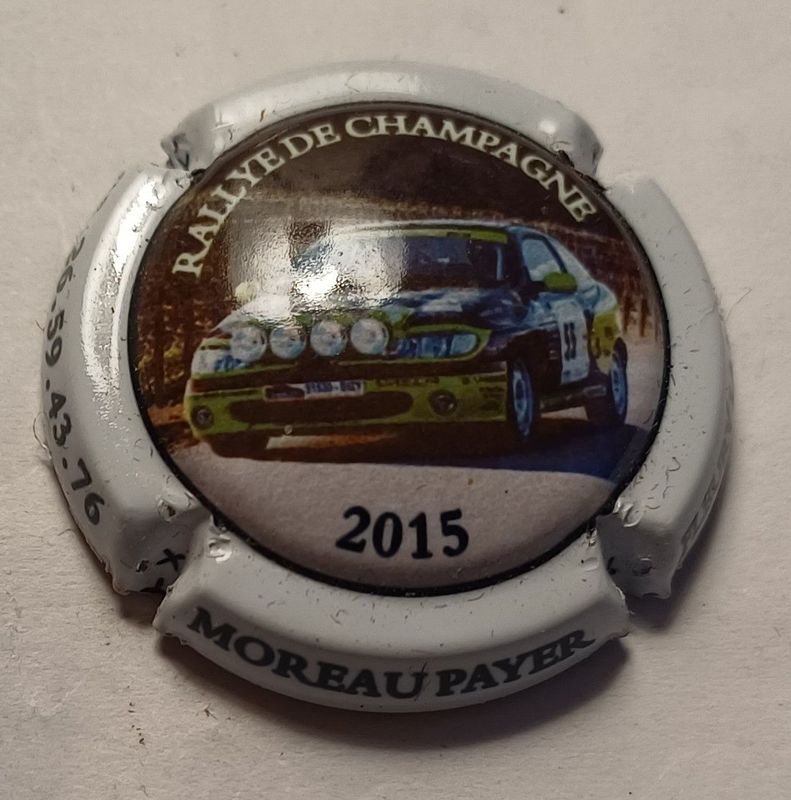 BELLE CAPSULE CHAMPAGNE MOREAU PAYER RÉF N°3a NEWS