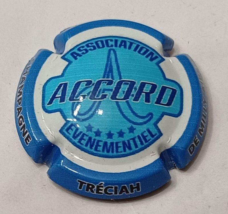 BELLE CAPSULE CHAMPAGNE DE MILLY ALBERT ASSOCIATION TRECIAH REF N°44 NEWS