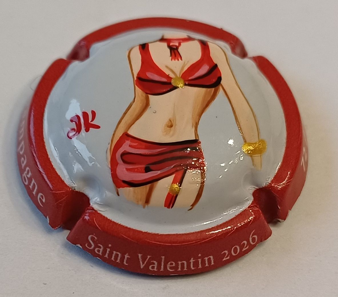 BELLE CAPSULE CHAMPAGNE COMTESSE LA FEE SAINT VALENTIN 2026 100EX PALM NEWS