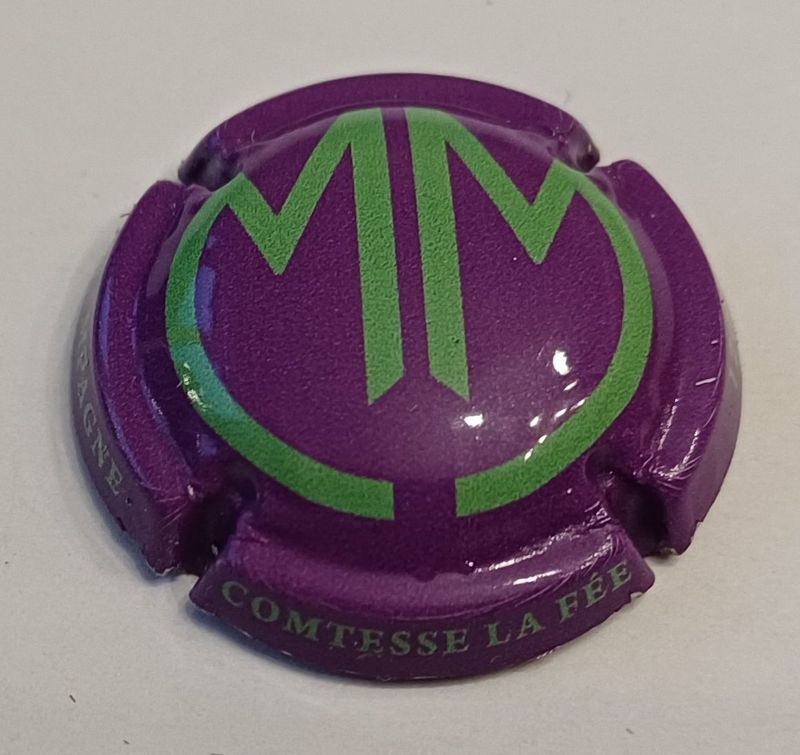 BELLE CAPSULE CHAMPAGNE COMTESSE LA FEE MM 2025 120EX REF N°98e NEWS
