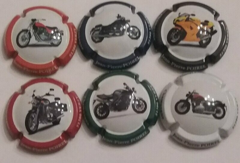 6 BELLES CAPSULES CHAMPAGNE POIREL JEAN PIERRE LES TRIUMPHS REF N°6/6e NEWS 6 BELLES CAPSULES CHAMPAGNE POIREL JEAN PIERRE LES TRIUMPHS REF N°6/6e NEWS