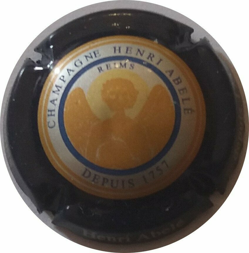 BELLE CAPSULE CHAMPAGNE HENRI ABELE ANGE DU SOURIRE REF N° 41 NEWS