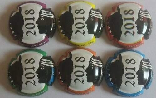 6 BELLES CAPSULES CHAMPAGNE POINTILLART ET FILS CORSICA 2018 REF N°24 a 24e NEWS 6 BELLES CAPSULES CHAMPAGNE POINTILLART ET FILS CORSICA 2018 REF N°24 a 24e NEWS