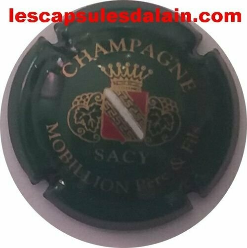 BELLE CAPSULE CHAMPAGNE MOBILLION PÈRE & FILS RÉF N°8 NEWS
