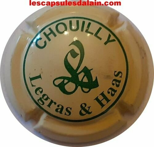 CAPSULE CHAMPAGNE LEGRAS & HASS RÉF N°3