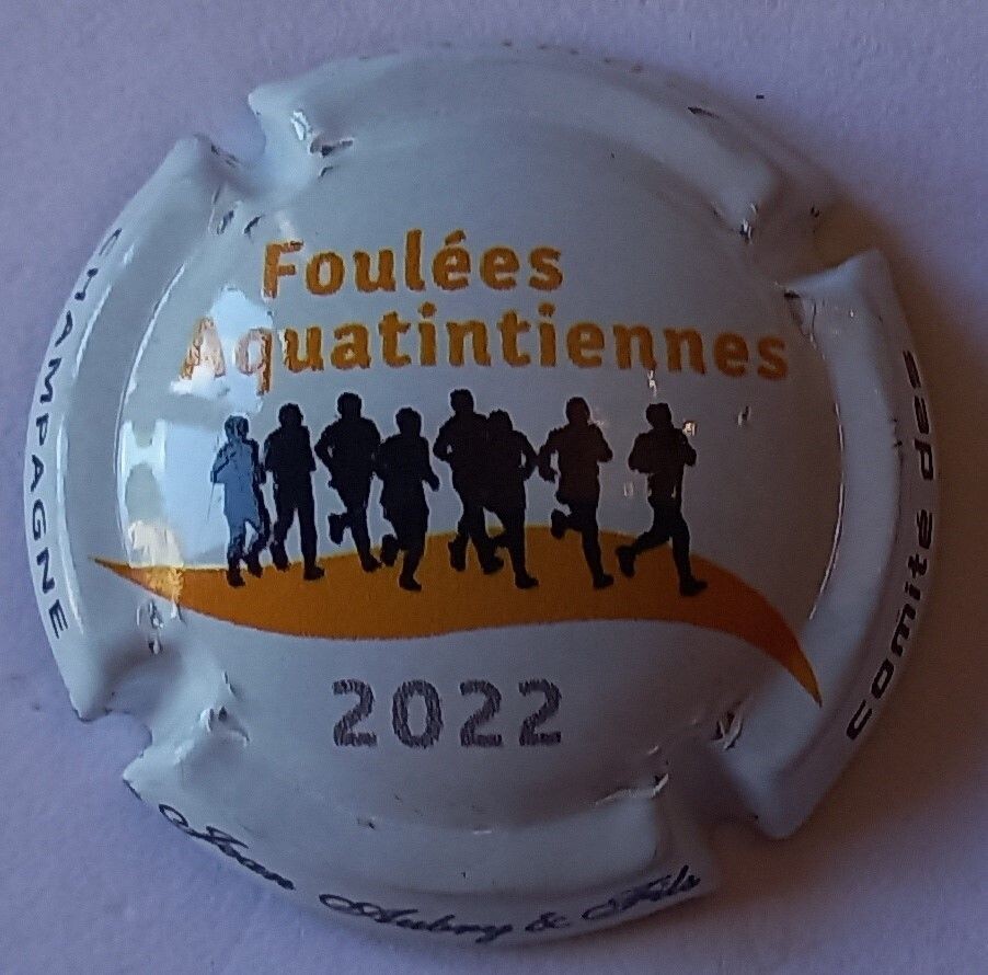 BELLE CAPSULE CHAMPAGNE AUBRY JEAN FOULEES AQUATINTIENNES 2022 REF N°35 NEWS