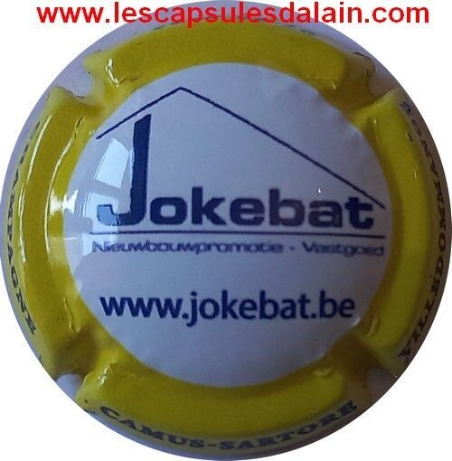 BELLE CAPSULE CHAMPAGNE CAMUS SARTORE JOKEBAT 2023 REF N°7d NEWS