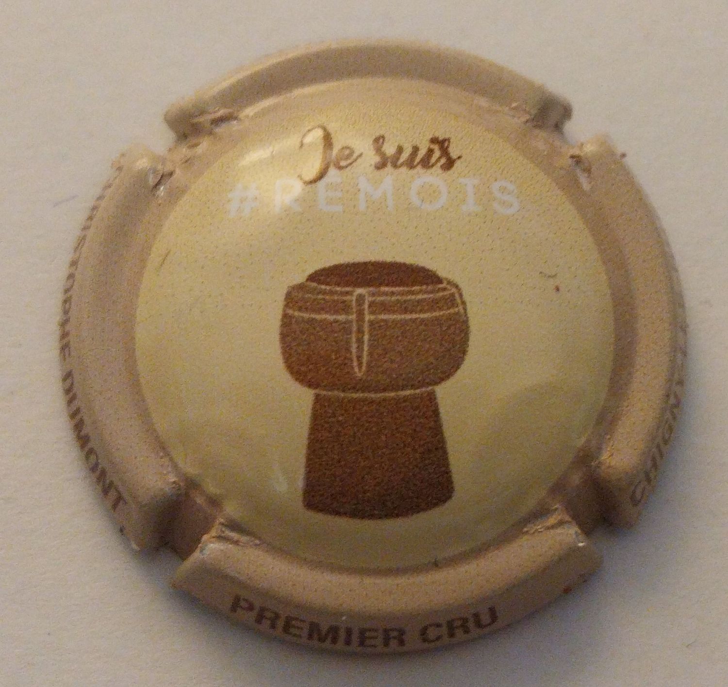 BELLE CAPSULE CHAMPAGNE DUMONT CHRISTOPHE JE SUIS REMOIS REF N°4 NEWS