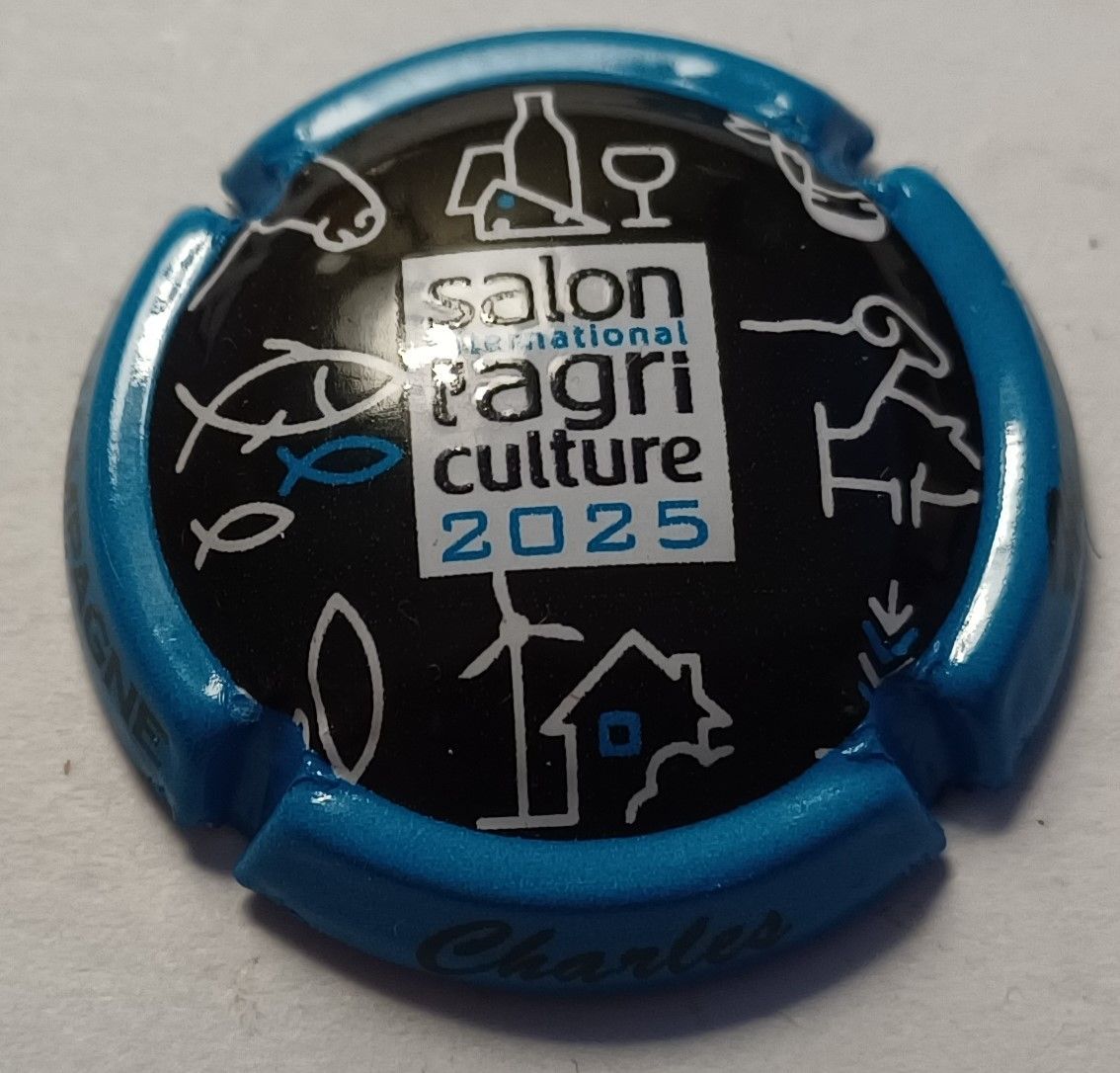 BELLE CAPSULE CHAMPAGNE CHARLES HESTON SALON AGRICULTURE 2025 REF N° 36g NEWS