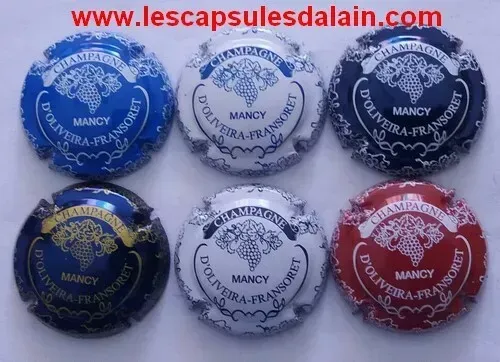 6 BELLES CAPSULES CHAMPAGNE D'OLIVEIRA FRANSORET NEWS