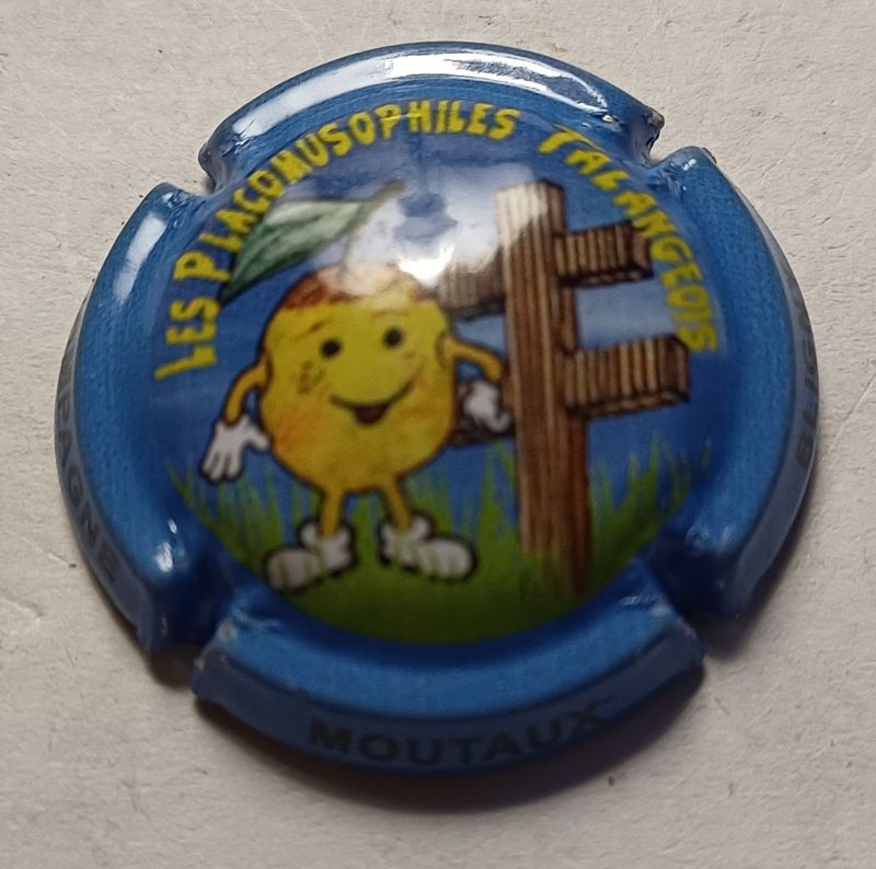 BELLE CAPSULE CHAMPAGNE MOUTAUX LES PLACOMUSOPHILES TALANGEOIS 2700EX REF N°°29 NEWS