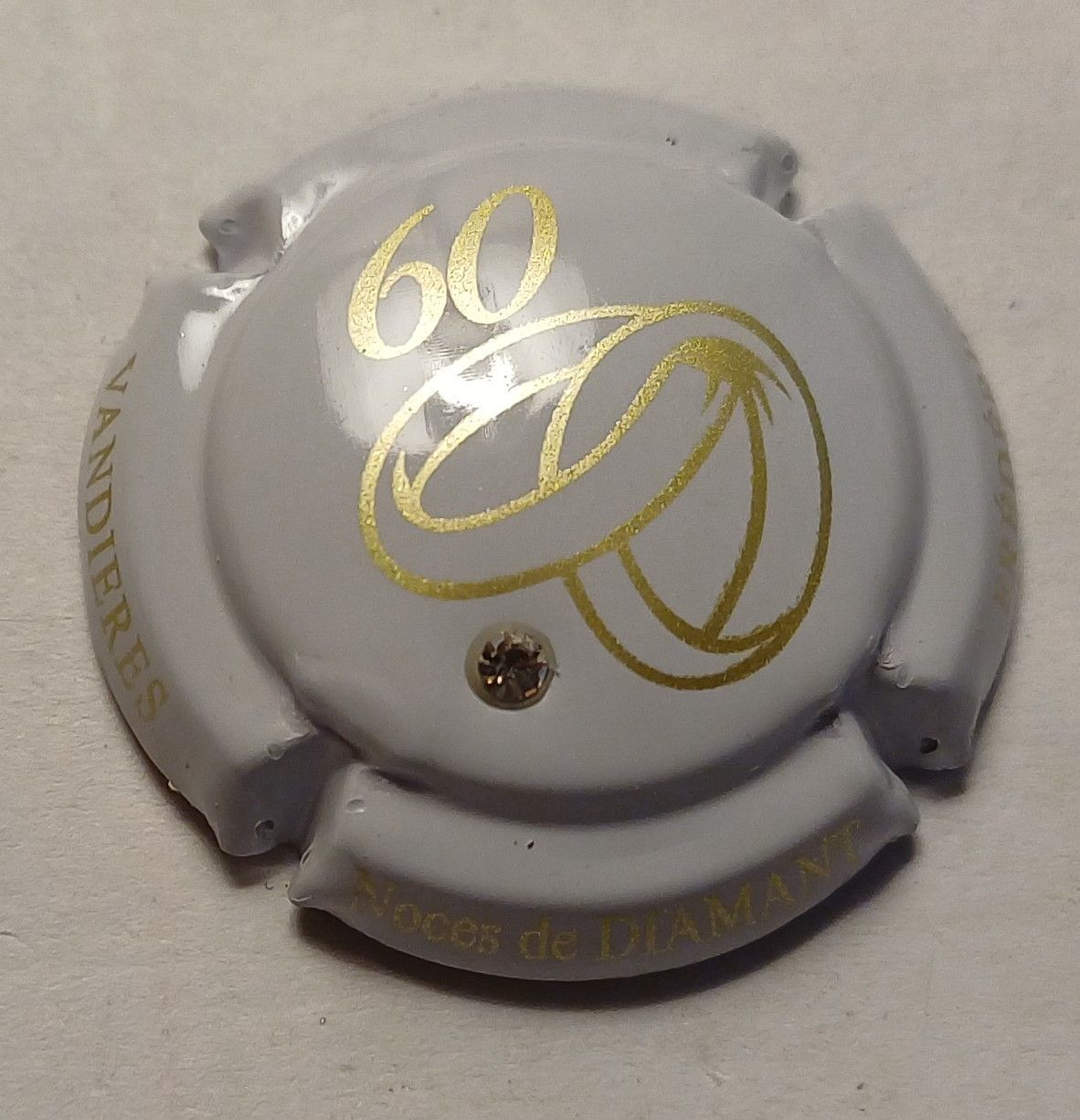 BELLE CAPSULE CHAMPAGNE NOWACK 60 ANS NOCES DE DIAMANT N°64i NEWS