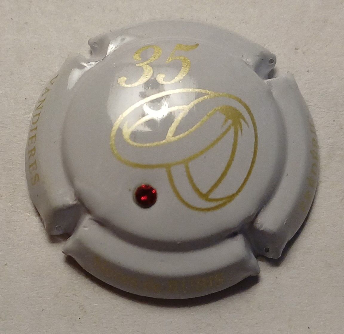 BELLE CAPSULE CHAMPAGNE NOWACK 35 ANS NOCES DE RUBIS N°64d NEWS