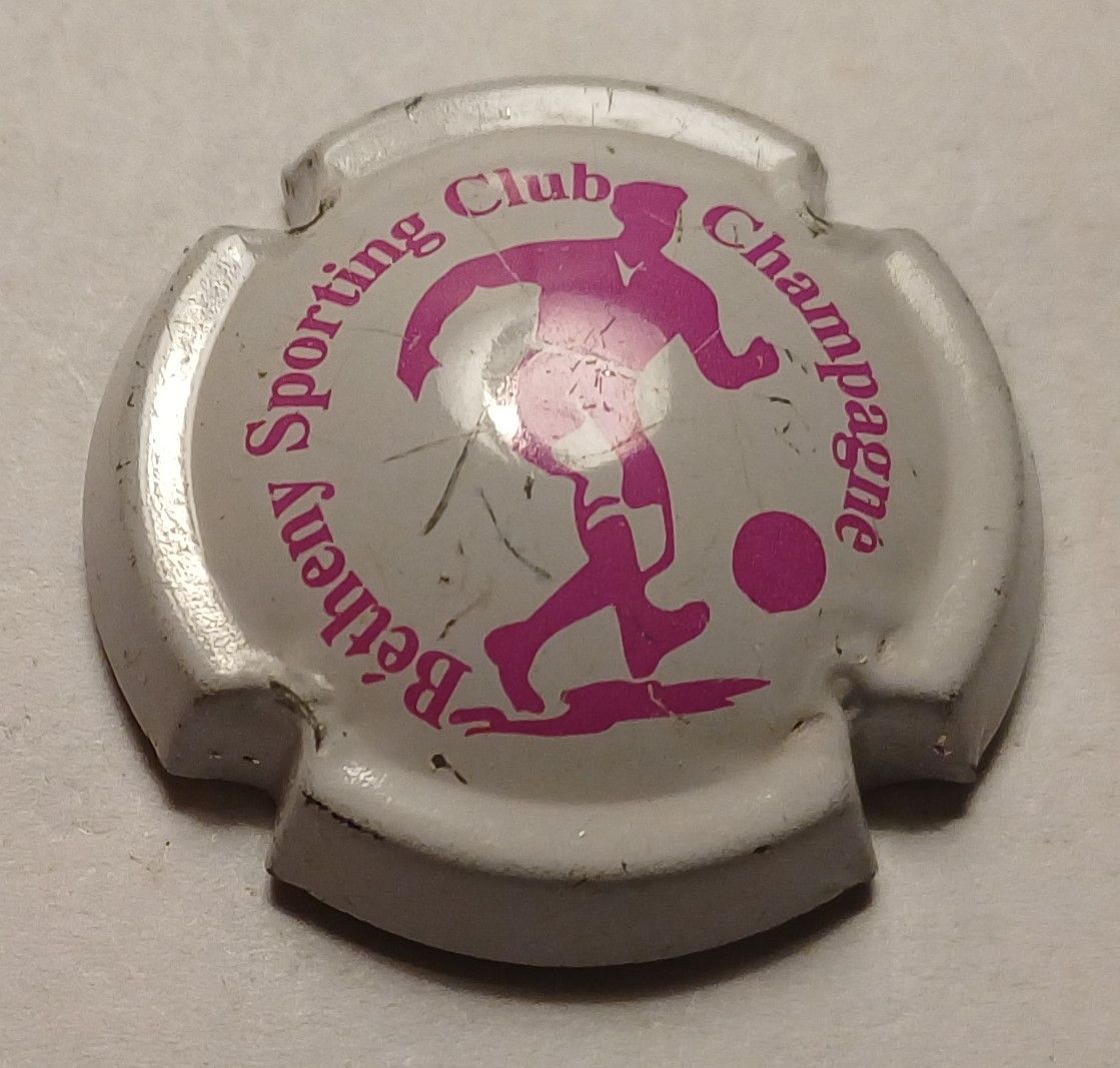 BELLE CAPSULE CHAMPAGNE COMMEMORATIVE BETHENY SPORTING CLUB NEWS
