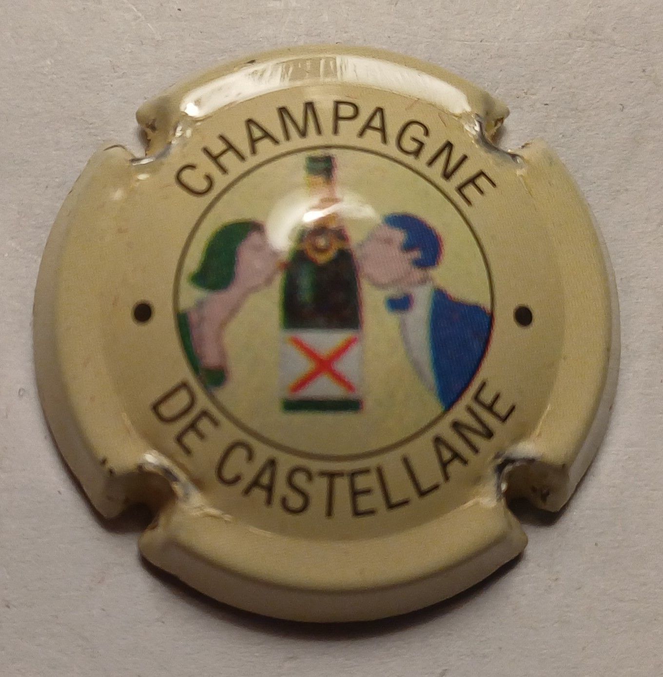 BELLE CAPSULE CHAMPAGNE DE CASTELLANE RÉF N°43a NEWS