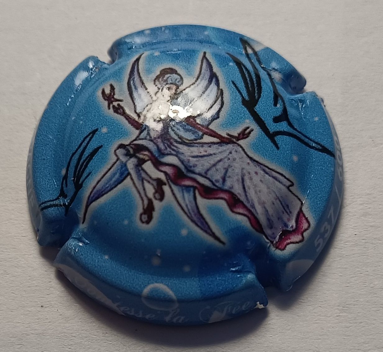 BELLE CAPSULE CHAMPAGNE COMTESSE LA FEE 600EX REF N°52g NEWS