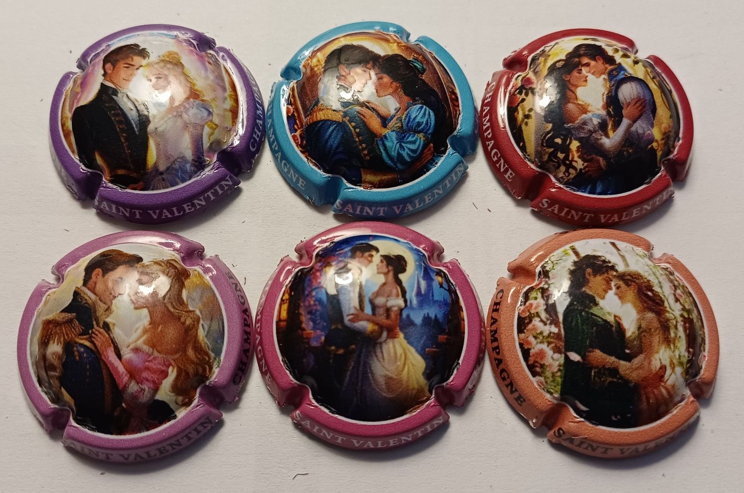 6 BELLES CAPSULES CHAMPAGNE GENERIQUE SAINT VALENTIN 2026 NEWS