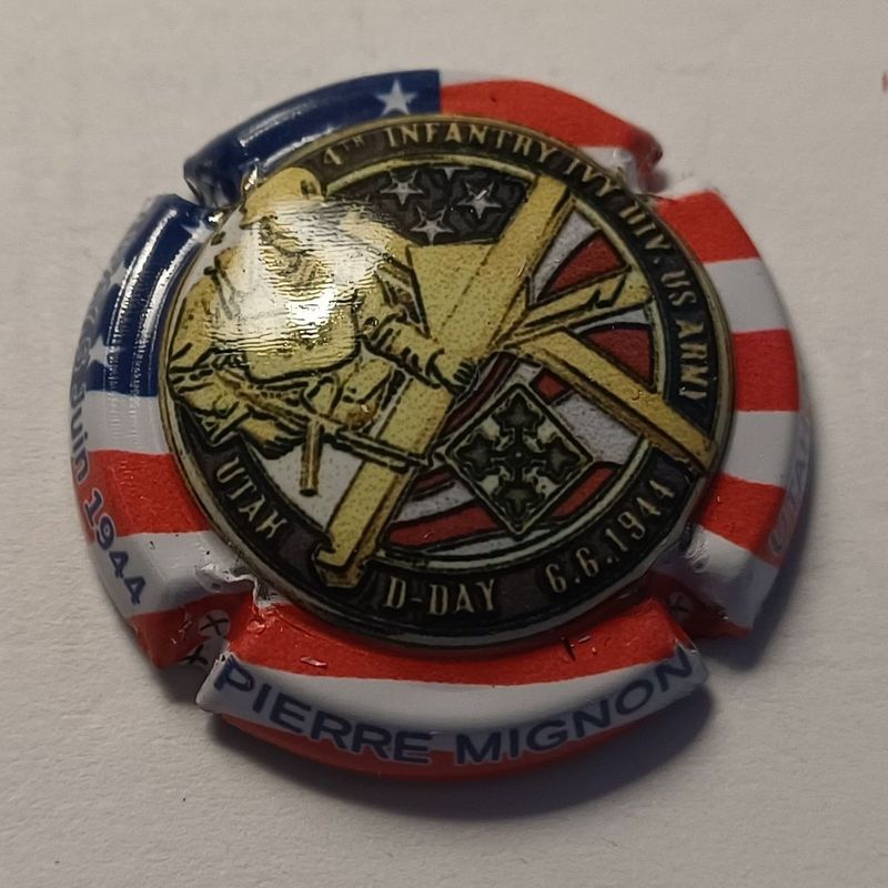 BELLE CAPSULE CHAMPAGNE PIERRE MIGNON D.DAY 6 JUIN 1944 REF N°295h NEWS BELLE CAPSULE CHAMPAGNE PIERRE MIGNON D.DAY 6 JUIN 1944 REF N°295h NEWS