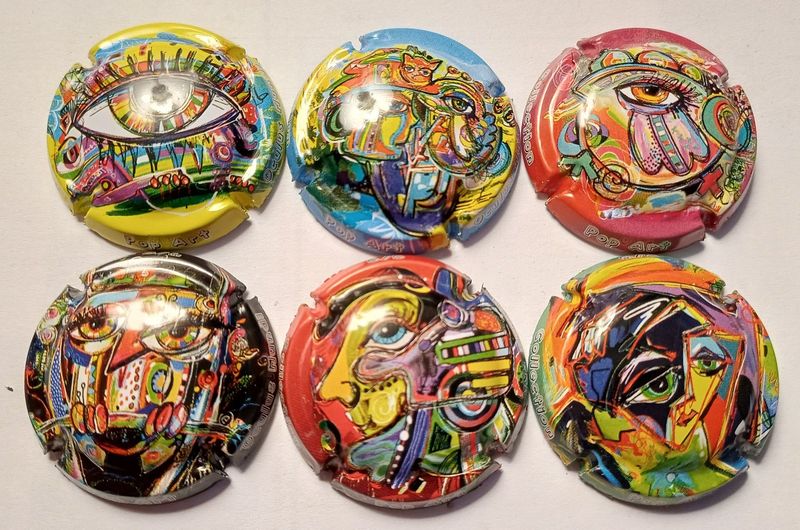 6 BELLES CAPSULES CHAMPAGNE GENERIQUE POP ART OCULUS MUNDI NEWS 6 BELLES CAPSULES CHAMPAGNE GENERIQUE POP ART OCULUS MUNDI NEWS