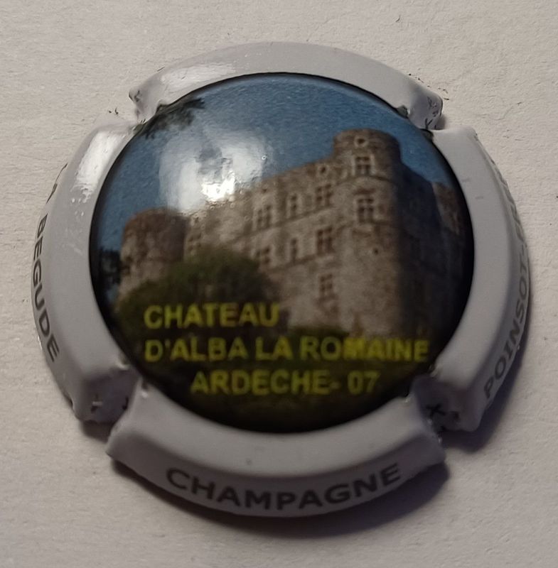 BELLE CAPSULE CHAMPAGNE POINSOT FRERE CHATEAU D'ALBA LA ROMAINE 1560EX REF N°1b NEWS BELLE CAPSULE CHAMPAGNE POINSOT FRERE CHATEAU D'ALBA LA ROMAINE 1560EX REF N°1b NEWS