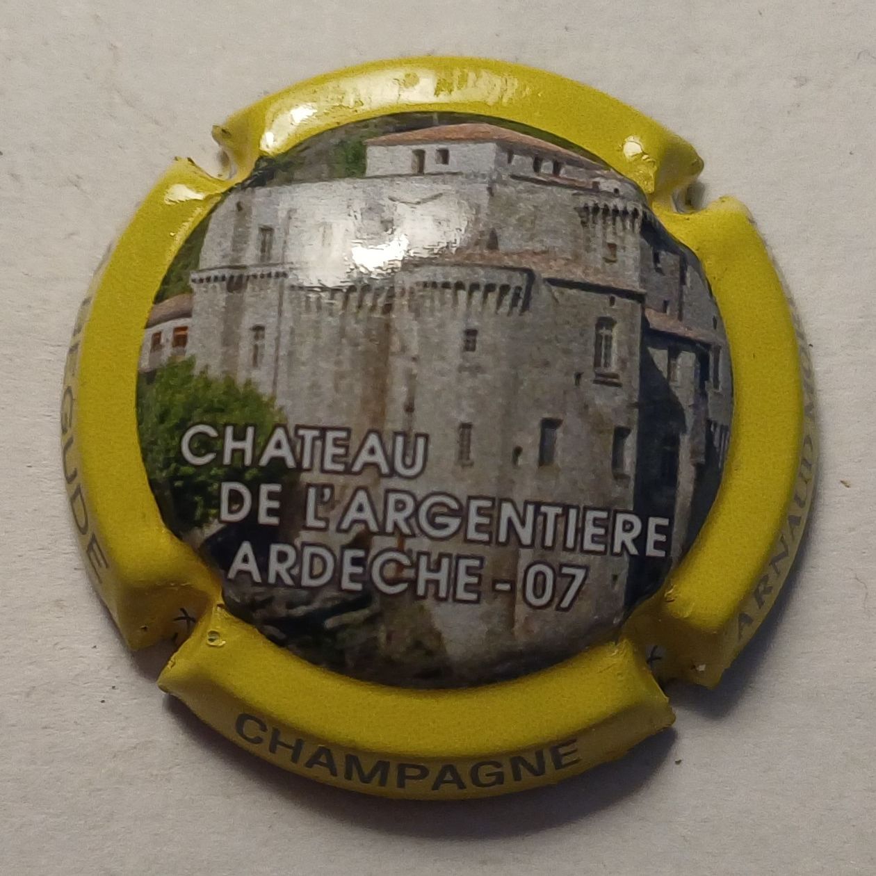 BELLE CAPSULE CHAMPAGNE MOREAU ARNAUD REF N°7a CHATEAU DE L'ARGENTIERE NEWS