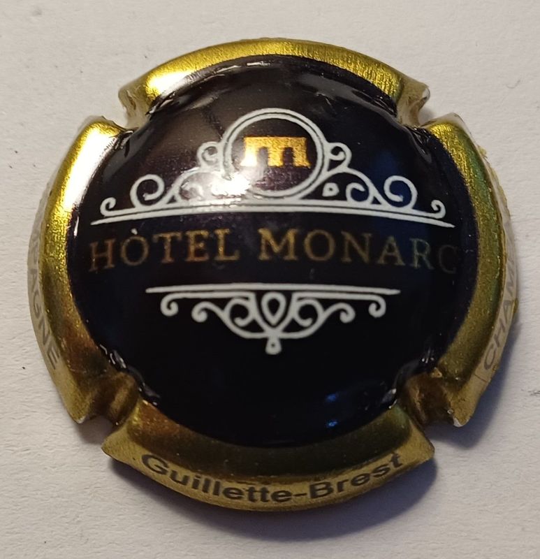 BELLE CAPSULE CHAMPAGNE GUILLETTE BREST HOTEL MONARC REF N°144 NEWS BELLE CAPSULE CHAMPAGNE GUILLETTE BREST HOTEL MONARC REF N°144 NEWS