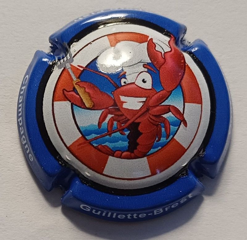 BELLE CAPSULE CHAMPAGNE GUILLETTE BREST REF N°135 APERO FISH NEWS BELLE CAPSULE CHAMPAGNE GUILLETTE BREST REF N°135 APERO FISH NEWS