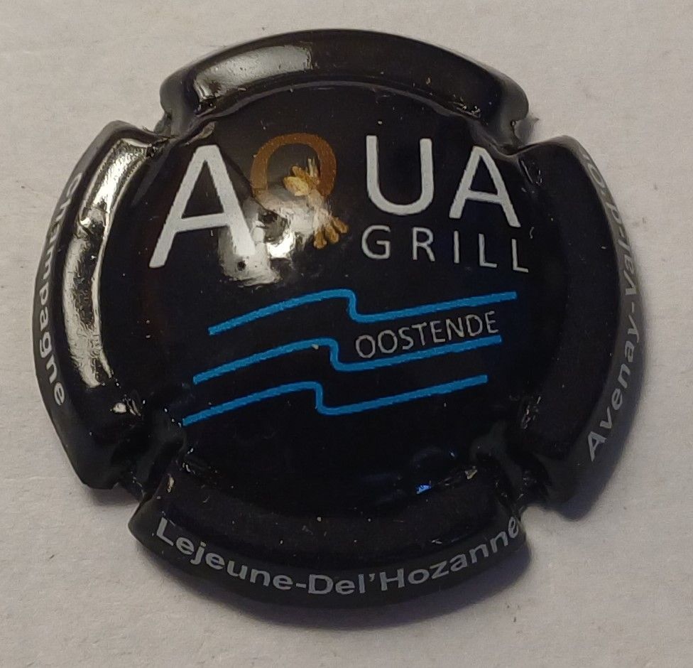 BELLE CAPSULE CHAMPAGNE LEJEUNE DEL'HOZANNE AQUA GRILL 2020 REF N° 59 NEWS