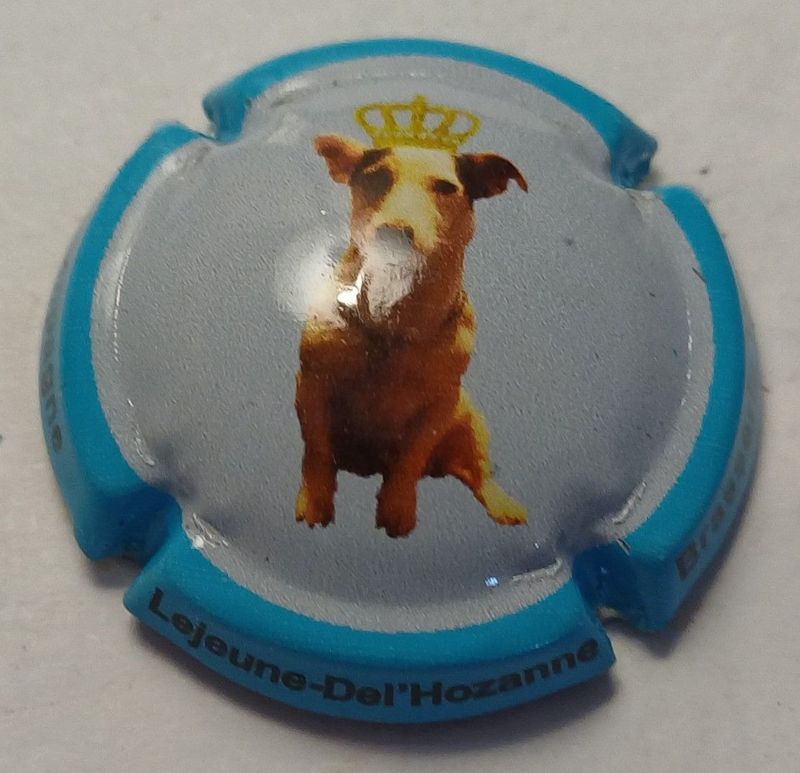 BELLE CAPSULE CHAMPAGNE LEJEUNE DEL'HOZANN REF N°52c CHIEN NEWS BELLE CAPSULE CHAMPAGNE LEJEUNE DEL'HOZANN REF N°52c CHIEN NEWS