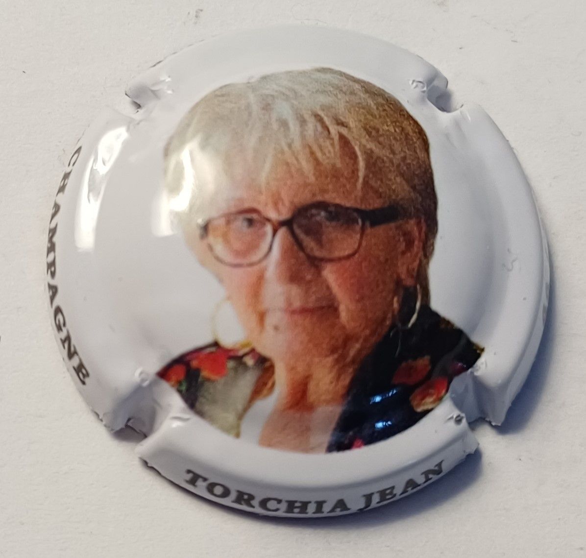 BELLE CAPSULE CHAMPAGNE TORCHIA JEAN 500EX MARIE JOSE RECTO VERSO REF N°7 NEWS