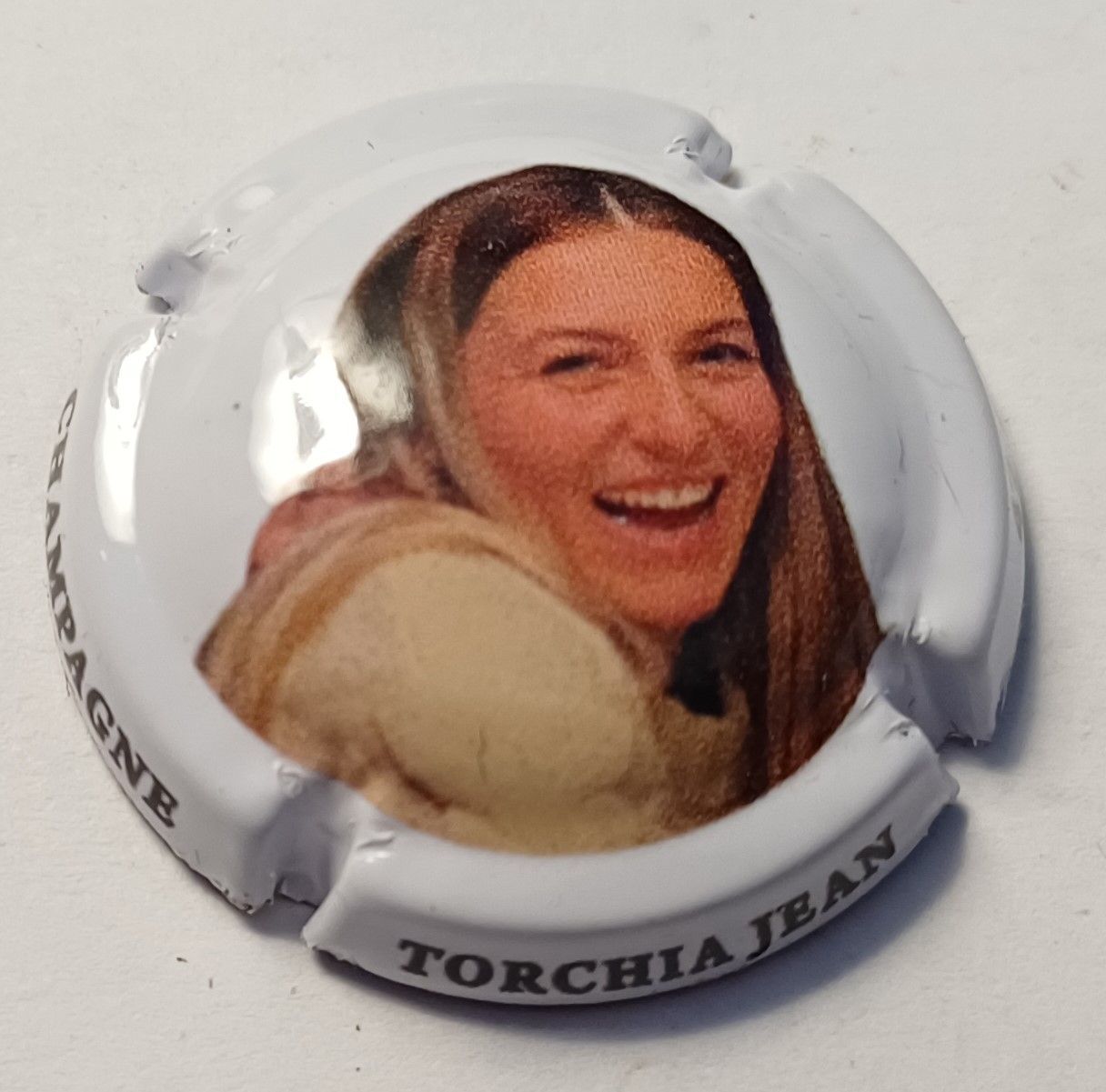 BELLE CAPSULE CHAMPAGNE TORCHIA JEAN 500EX MARIE RECTO VERSO REF N°7b NEWS