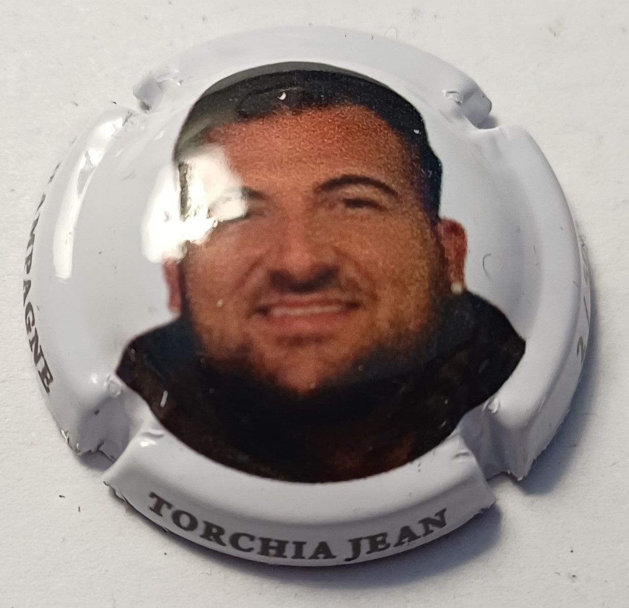 BELLE CAPSULE CHAMPAGNE TORCHIA JEAN 500EX QUENTIN RECTO VERSO REF N°7c NEWS