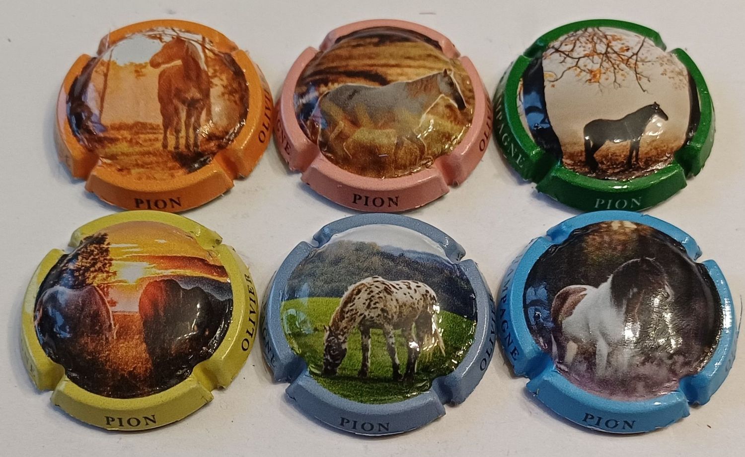 6 BELLES CAPSULES CHAMPAGNE PION OLIVIER CHEVAL 2026 NEWS