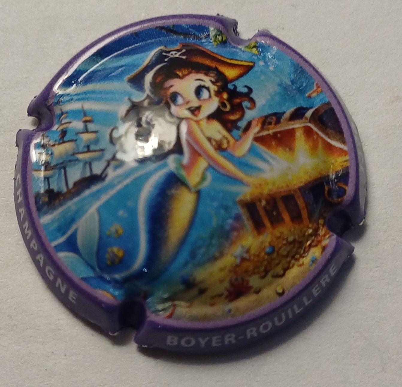 BELLE CAPSULE CHAMPAGNE BOYER ROUILLERE ET FILS AQUATIN'CAPS 1500ex 2026 NEWS