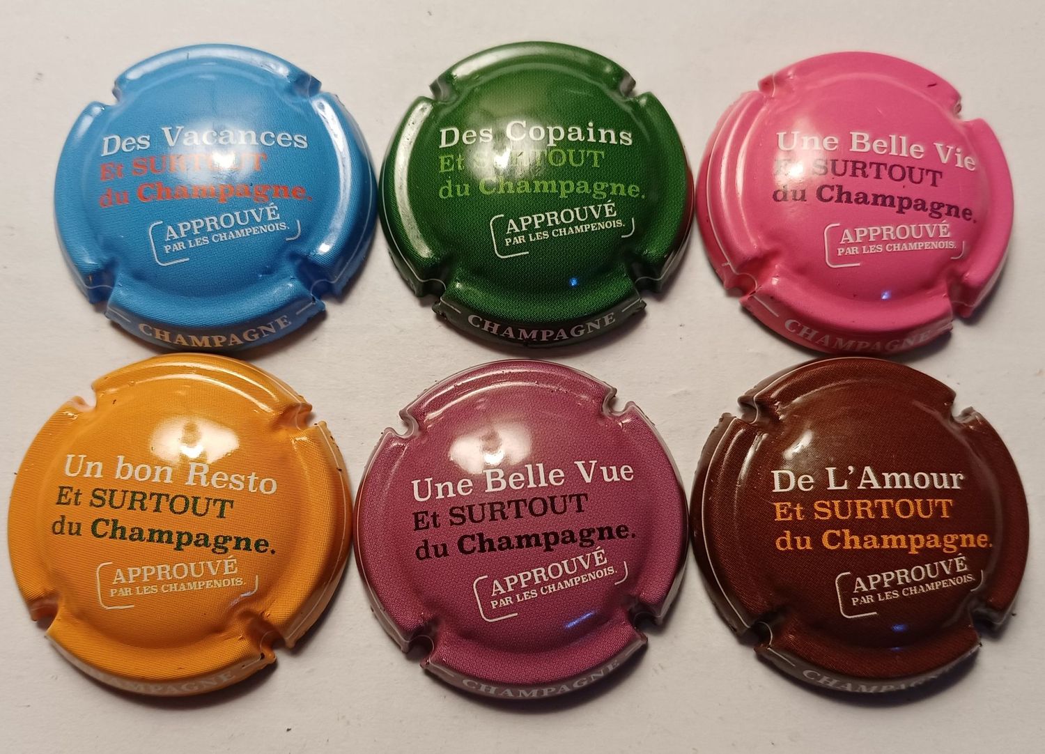 6 BELLES CAPSULES CHAMPAGNE GENERIQUE LA VIE ET LE CHAMPAGNE 2026 NEWS