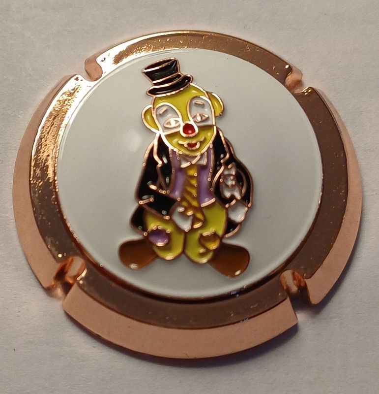 BELLE CAPSULE CHAMPAGNE BIJOU MAURICE DEGUISE CLOWN REF N°A5b 120EX NEWS