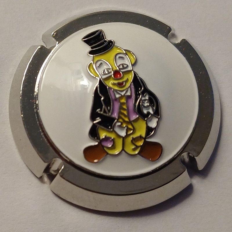 BELLE CAPSULE CHAMPAGNE BIJOU MAURICE DEGUISE CLOWN REF N°A5a 120EX NEWS